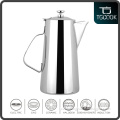 Chaozhou factory household stainless steel Mirror Polished Long & short spout water jug